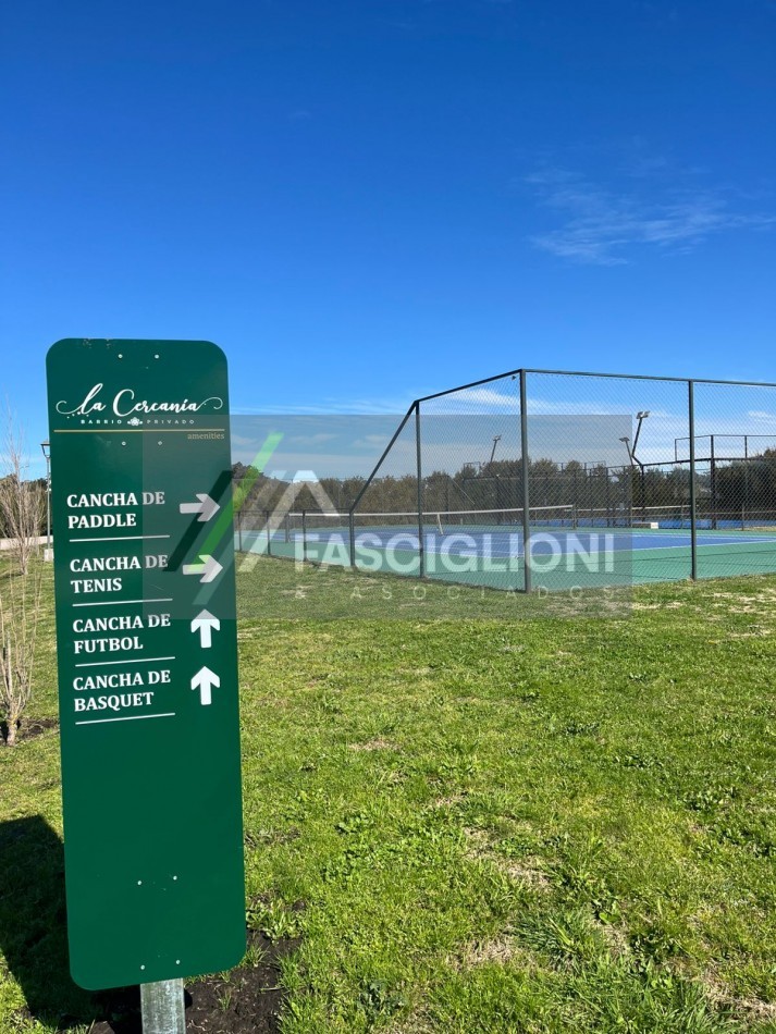 Lotes en barrio privado  la cercania 