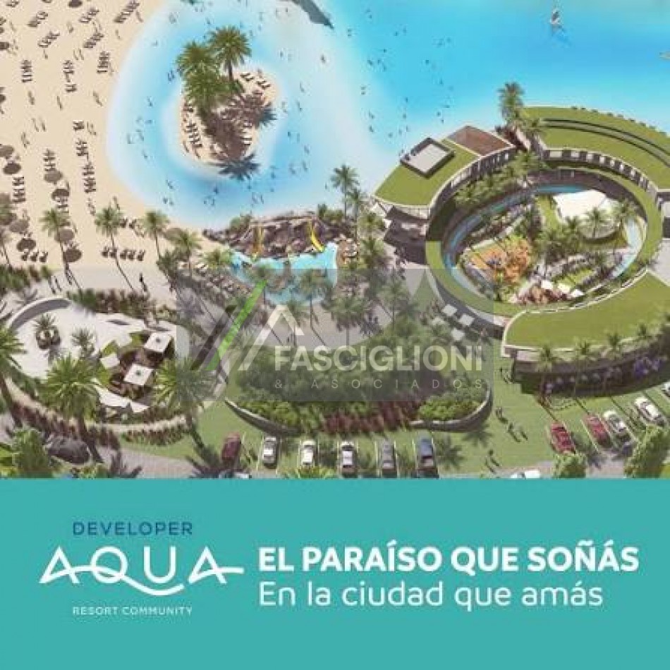 LOTE EN DEVELOPER AQUA. 613m2